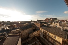 Widok na Wawel z jednego z pokoi hotelu ALEF
